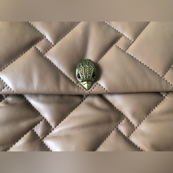 *MOVING SALE* Kurt Geiger London Leather Kensington Bag in Camel - Picture 12 of 16
